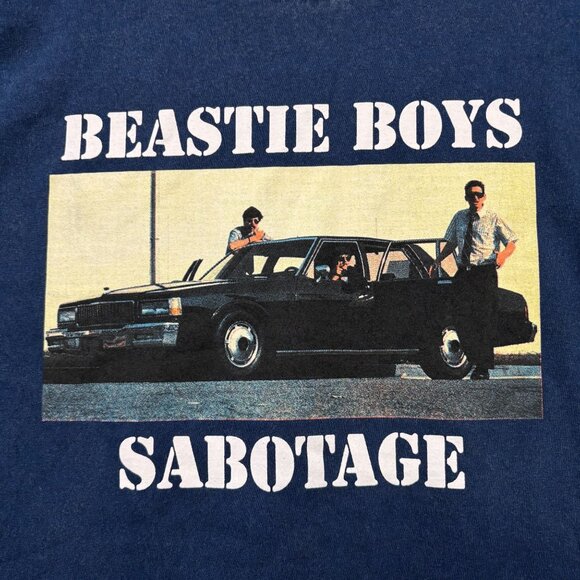Beastie Boys Sabotage T-Shirt Size Extra Large - Picture 2 of 4